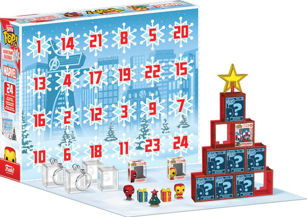 Bitty Pop Countdown Calendar: Marvel Comics