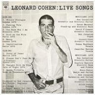 Title: Leonard Cohen: Live Songs, Artist: Leonard Cohen