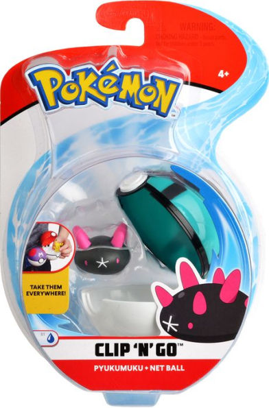 Pokemon Clip 'N' Go Poke Ball Belt Set (Assorted, Styles Vary) by Wicked  Cool Toys