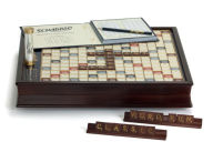 Title: Scrabble Large Wooden Deluxe