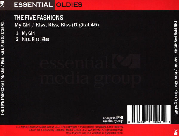 My Girl/Kiss, Kiss, Kiss