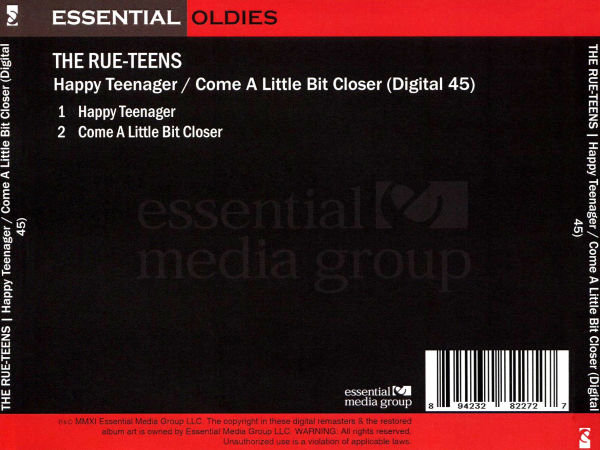 Happy Teenager/Come a Little Bit Closer