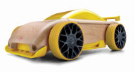 Title: Automoblox C9R-m yellow sportscar