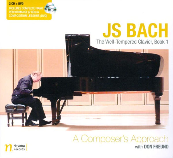 Don Fruend: The Well-Tempered Clavier, Book 1 - JS Bach [DVD/CD]