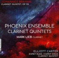 Clarinet Quintets: Johannes Brahms, Elliott Carter