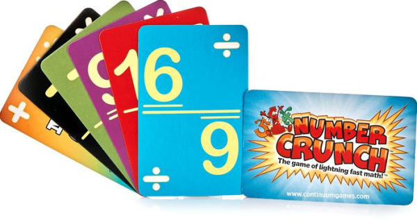 Number Crunch card game