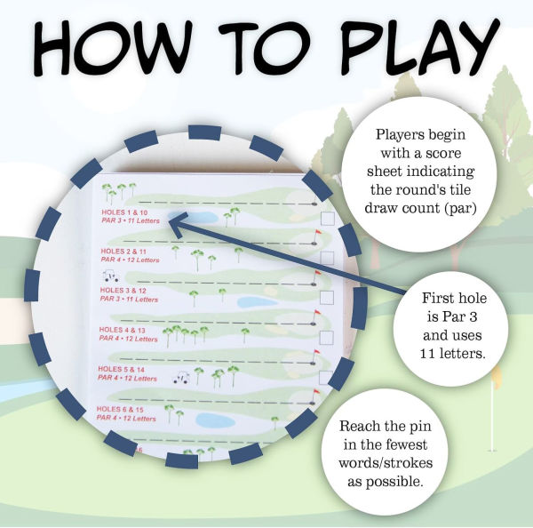 Word Golf game