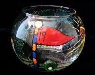 Title: Bellissimo CANL-0796 Hand Painted Golf - 19th Hole Design 19 oz. Bubble Ball with Candle