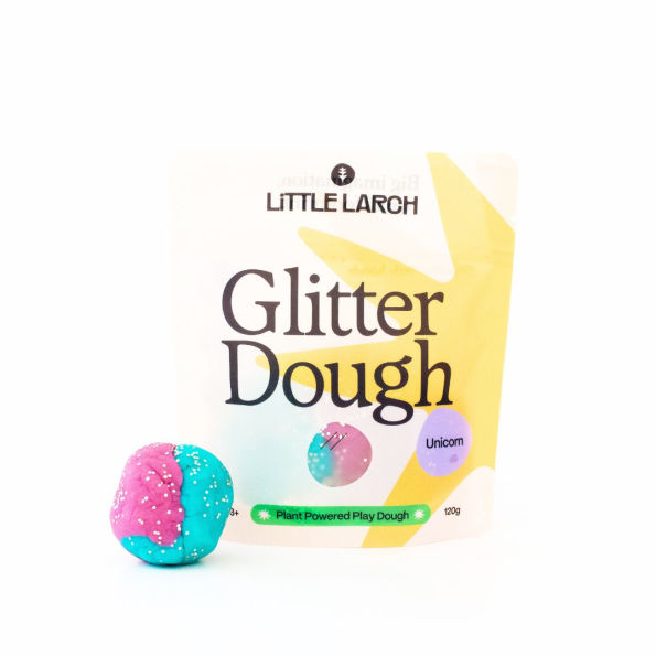 Unicorn Glitter Dough Plant-powered sensory dough