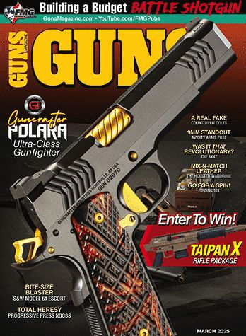 Guns Magazine - One Year Subscription