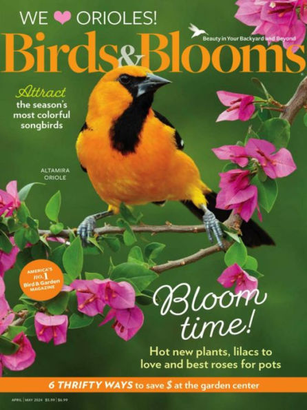 Birds & Blooms - One Year Subscription