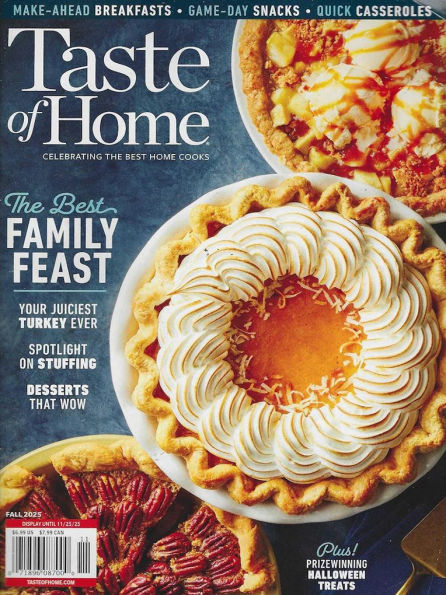 Taste of Home - One Year Subscription