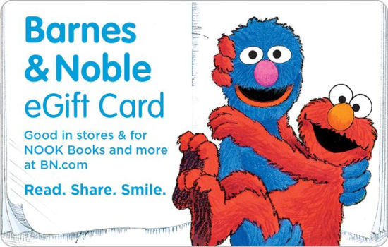 Sesame Street Egift Card 2000003505364 Egift Card Barnes