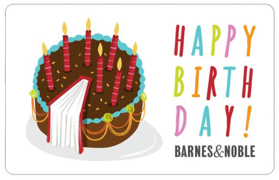 Birthday Cake Egift Card By Barnes Noble Egift Card Barnes Noble