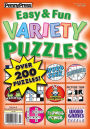 Easy & Fun Variety Puzzles - One Year Subscription