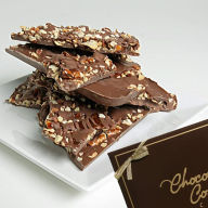 Title: Milk Chocolate Caramel Bark & Pretzel Pieces, 2 lbs.