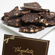 Title: Dark Chocolate Almond Bark, 2 lbs.