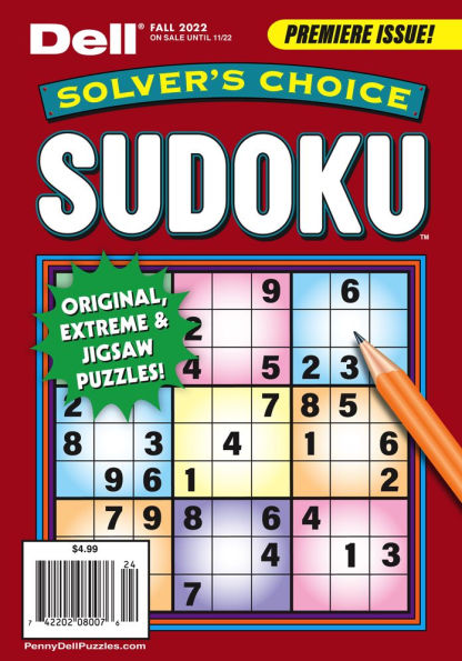 Solver's Choice Sudoku - One Year Subscription