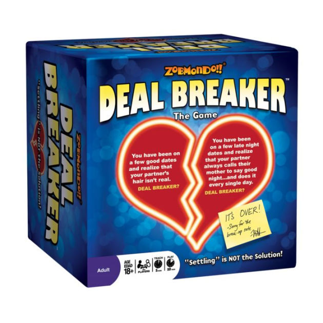 Deal Breaker Card Game by Zobmondo | Barnes & Noble®