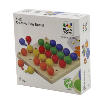 plan toys creative peg board