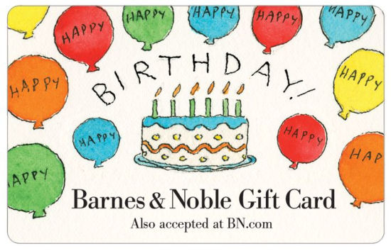 Birthday Balloons Gift Card By Barnes Noble 2000004185640