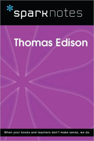 Title: Thomas Edison (SparkNotes Biography Guide Series), Author: SparkNotes Editors