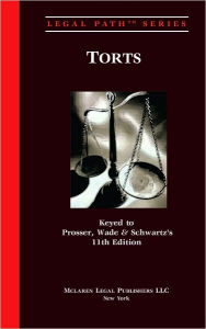 Title: Torts (Prosser, 11th Ed.), Author: Jeffrey Bivins