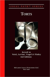 Title: Torts (Vetri, 3rd Ed.), Author: Peter Errico