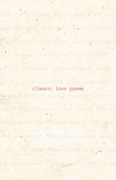 Classic Love Poems