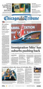 Title: The Chicago Tribune, Author: Tribune Company