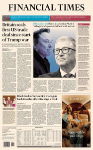 Title: The Financial Times, Author: Financial Times Ltd.