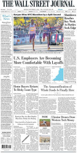 Title: The Wall Street Journal, Author: Dow Jones & Co.