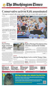 Title: The Washington Times, Author: Washington Times