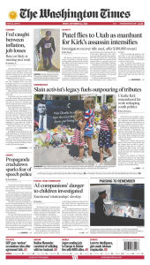 Title: The Washington Times, Author: Washington Times