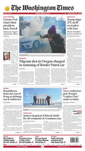 Title: The Washington Times, Author: Washington Times