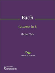 Title: Gavotte in E, Author: Johann Sebastian Bach