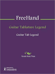 Title: Guitar Tablature Legend, Author: FreeHand