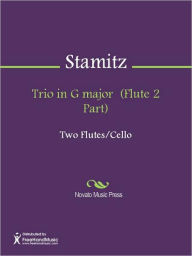 Title: Trio in G major (Flute 2 Part), Author: Carl Stamitz