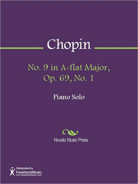 No. 9 in A-flat Major, Op. 69, No. 1