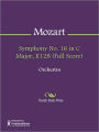 Symphony No. 16 in C Major, K128 (Full Score)