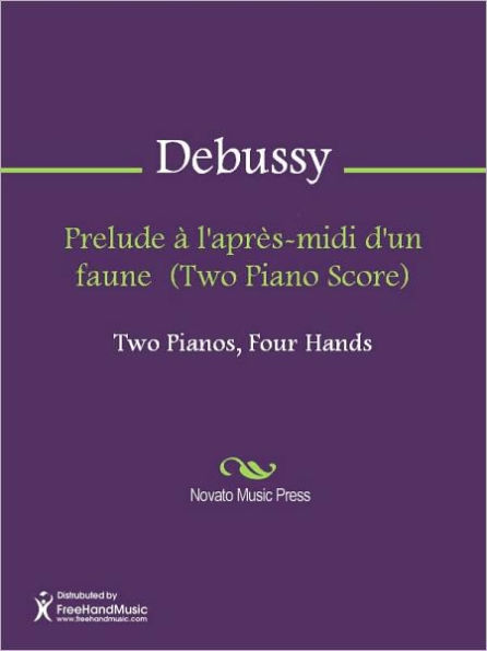Prelude a l'apres-midi d'un faune (Two Piano Score)