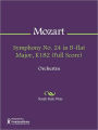 Symphony No. 24 in B-flat Major, K182 (Full Score)