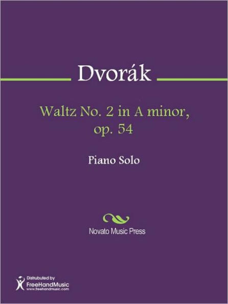 Waltz No. 2 in A minor, op. 54