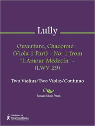 Title: Ouverture, Chaconne (Viola 1 Part) - No. 1 from 