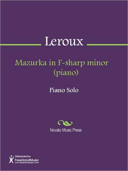 Mazurka in F-sharp minor (piano)