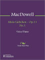 Mein Liebchen - Op.11 No.1