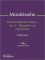 Piano Sonata in E Major, Op. 6 - Allegretto con espressione