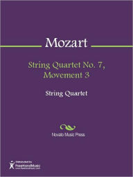 Title: String Quartet No. 7, Movement 3, Author: Wolfgang Amadeus Mozart