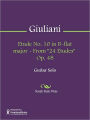 Etude No. 10 in B-flat major - From 