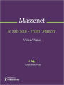 Je suis seul - From Manon